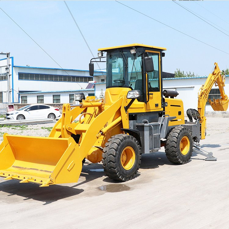 ELLORY 10-70 mini backhoe excator with loader